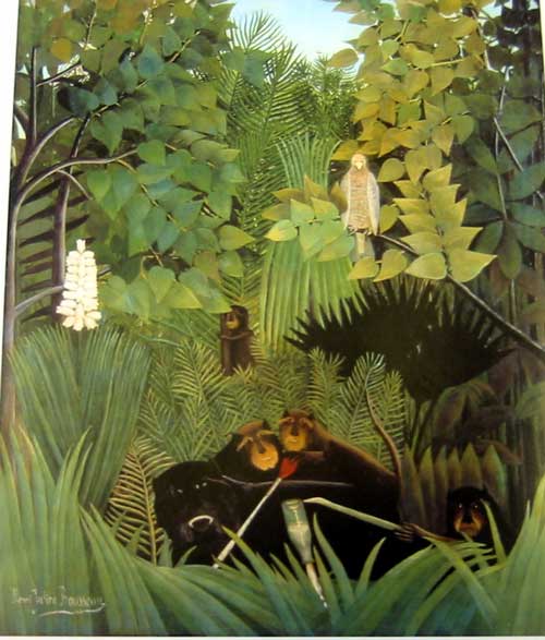 Henri Rousseau Bird Painting