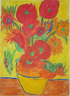 Van Gogh Sunflower Painting