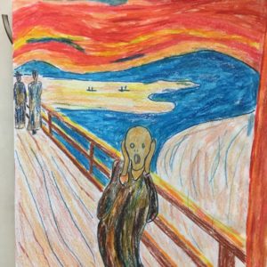 Perspective Lesson – “The Scream” by Edvard Munch