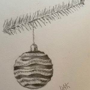 Holiday Ornament Drawing Project With Deb