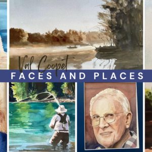 Val Coopet: Her art journey, detours and what propelled her watercolor painting career.