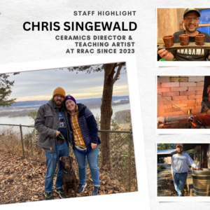 Meet Chris Singewald, The Creative Force Behind Ceramics at Rumriver Art Center